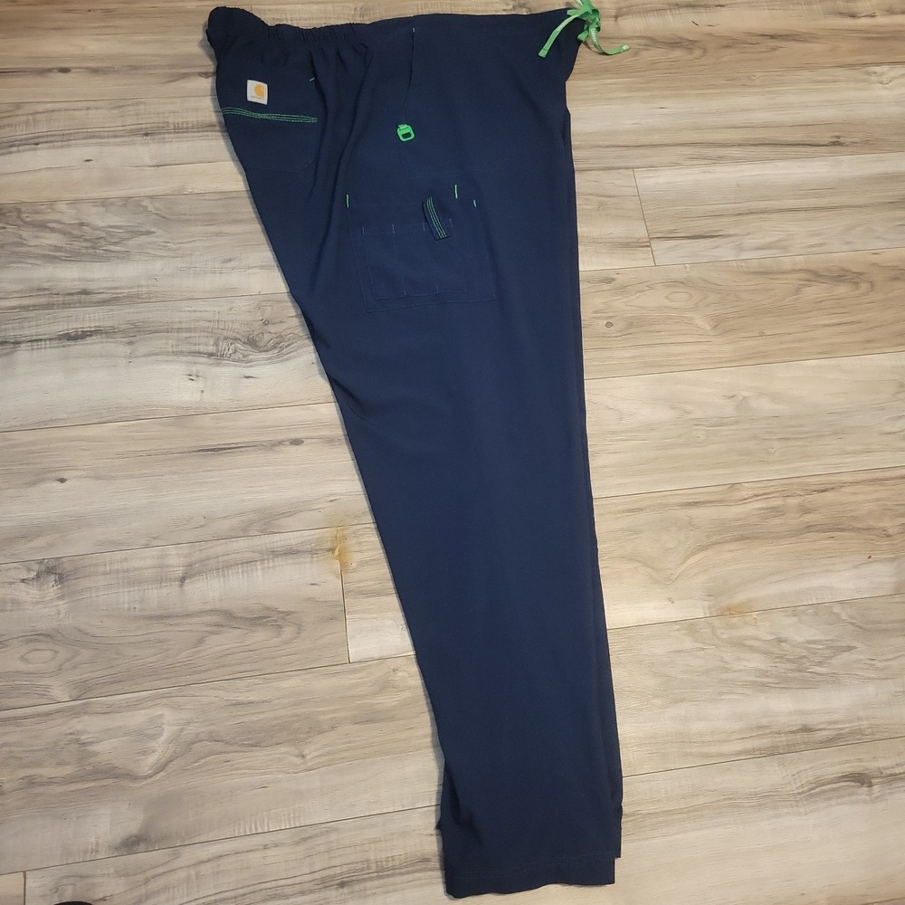Carhartt Force Scrub Pants Womens Light Weight Pants Size‎ 3XL Blue